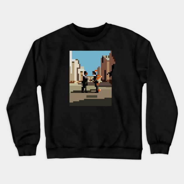 wish you where here 8bit Crewneck Sweatshirt by Kopi Aiko Art